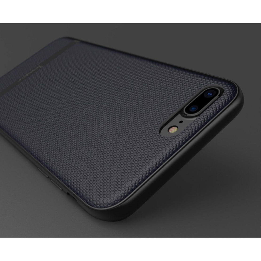 Husa Apple iPhone 7 Ipaky Rubber Coating Negru