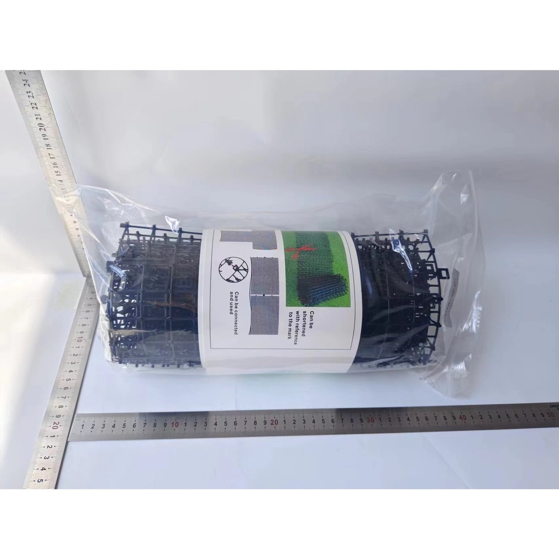 Plasa Protectoare pentru Gradina, Flippy, Plasa Contra Animalelor de Companie, Plasa cu Tepi Anti Animale, 200 x 30 cm, Negru