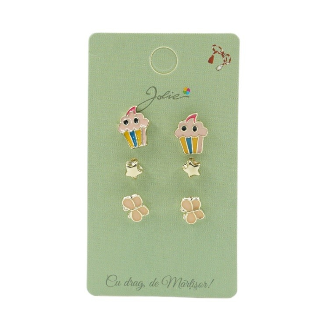 Set 3 Perechi Cercei Briosa, Stea, Fluture