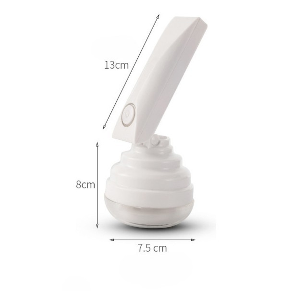 Aparat Pentru Curatat Scame, Par Si Praf, Flippy, Trimmer pentru Diferite Tipuri De Material, Cu Lame Din Otel Inoxidabil, Maner Flexibil, Incarcare Prin USB, 13x8 cm, Alb