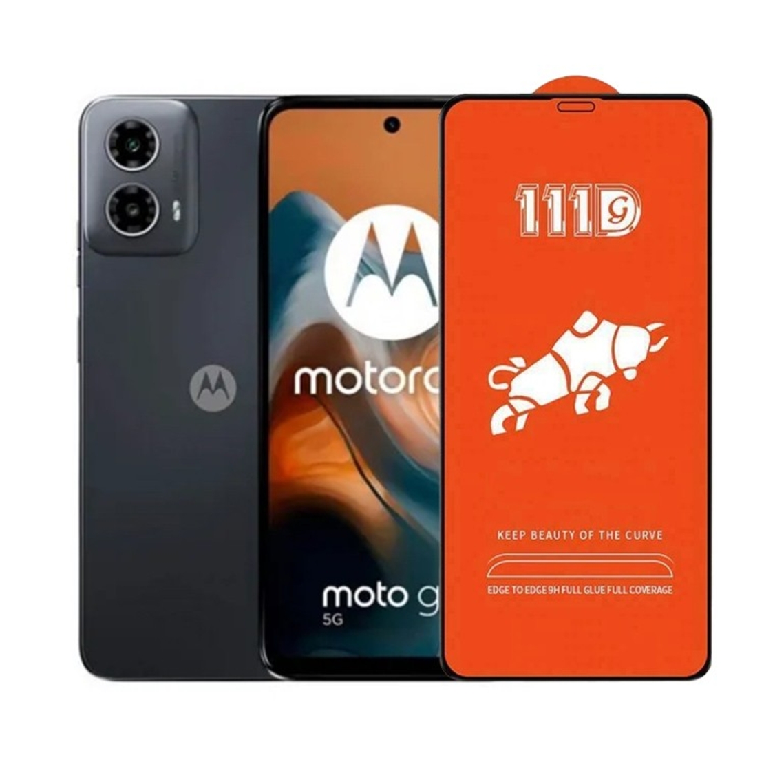 Folie Sticla Securizata pentru Motorola Moto G34 5G, Flippy, Sticla de Protectie Compatibila cu Motorola Moto G34 5G, Full Cover 111D, HD, Margini Negre, Transparenta