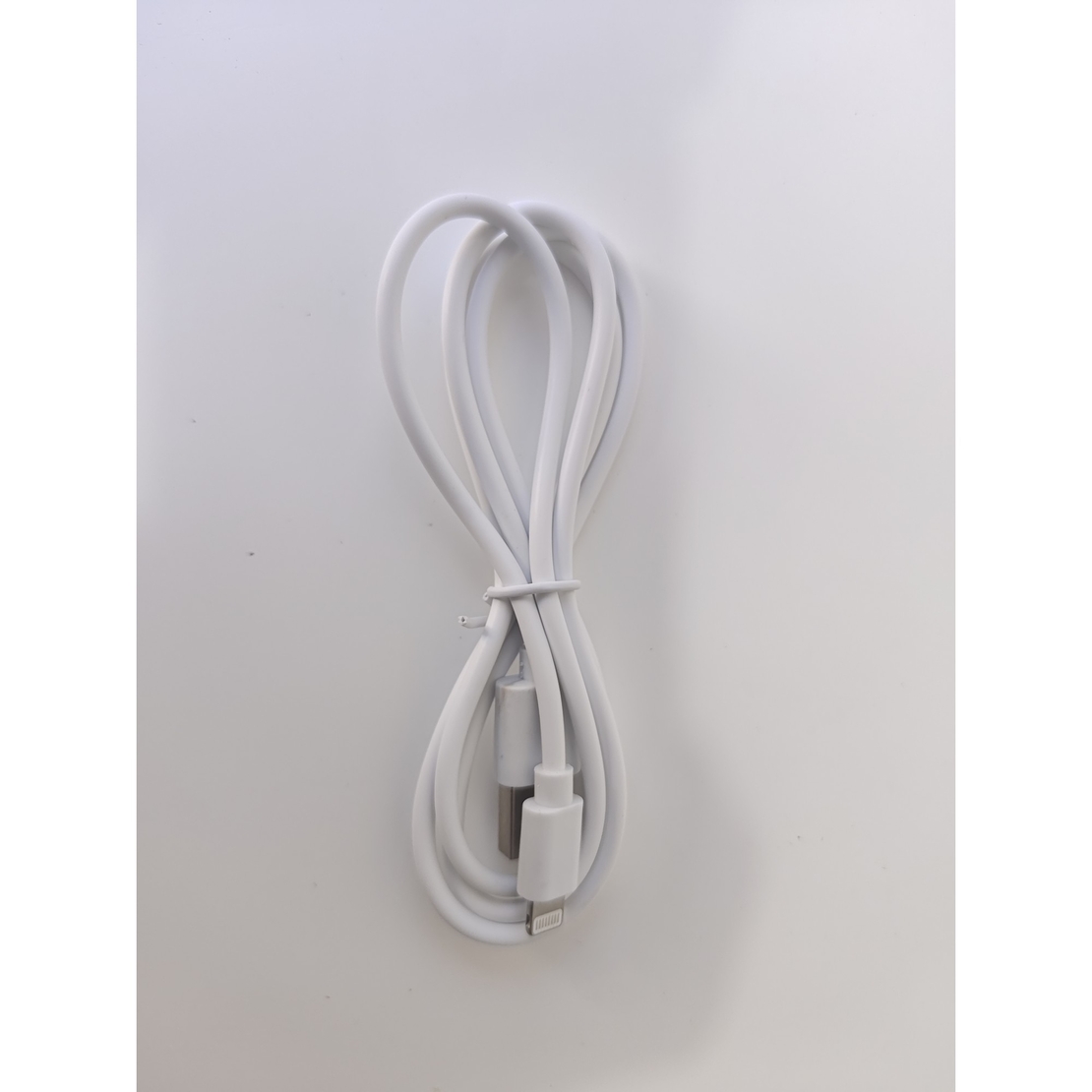 Cablu Date Compatibil iPhone 1 m Bulk, Alb