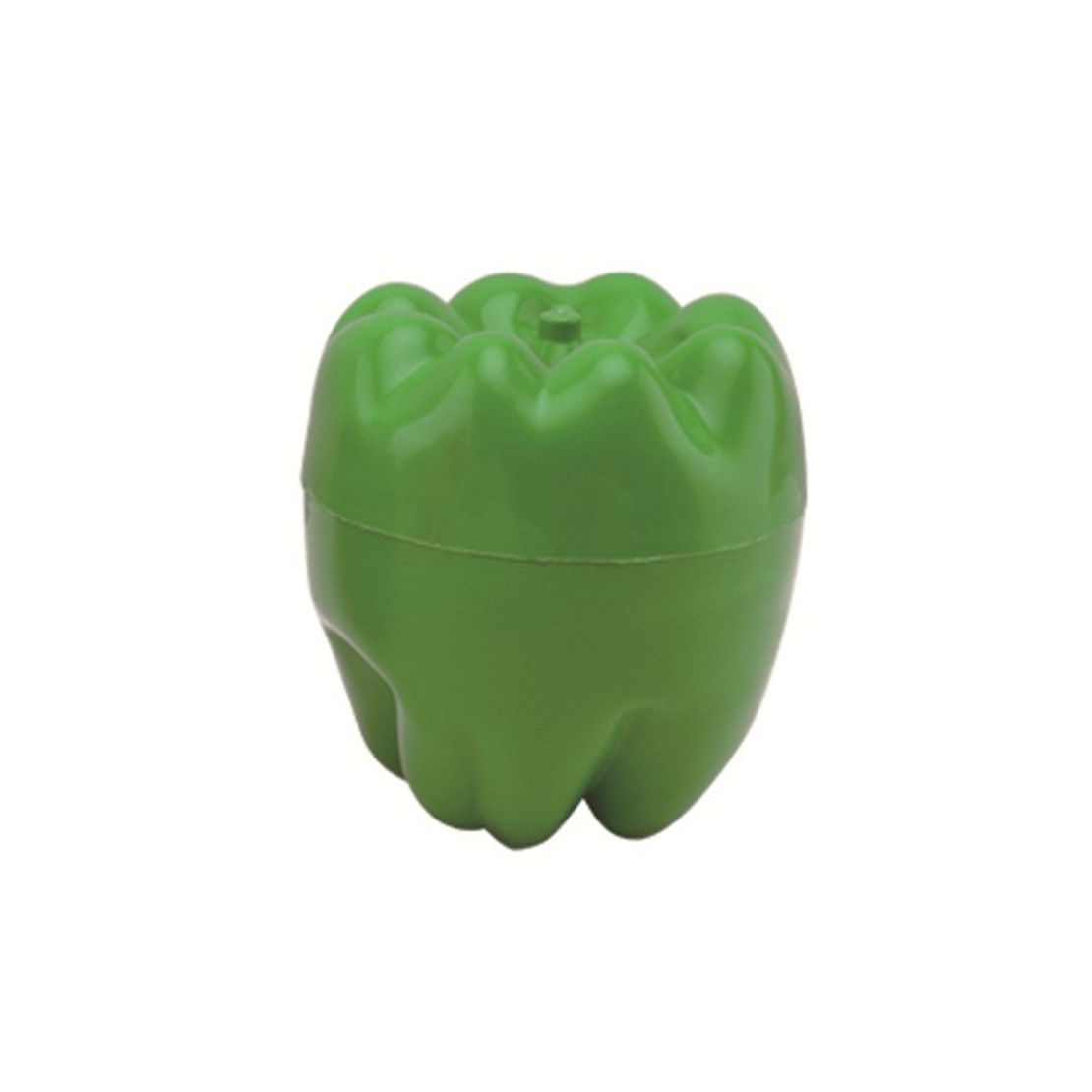 Cutie Alimentara, Flippy, Model Ardei, din Plastic, 9.8 x 9.8 x 10.7 cm, 350 ml, Verde