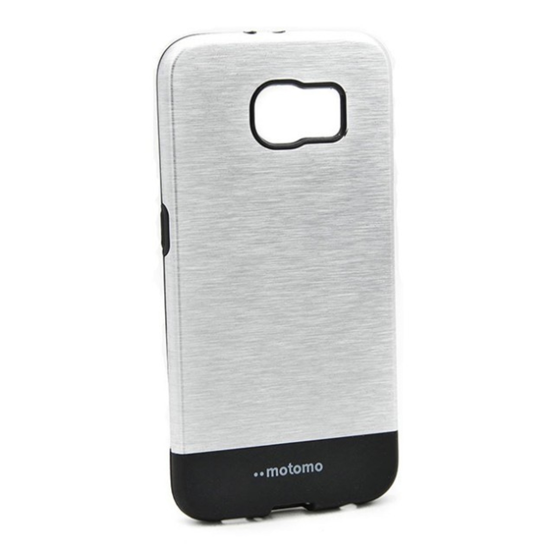 Husa Samsung Galaxy S6 Edge Motomo V4 Argintiu