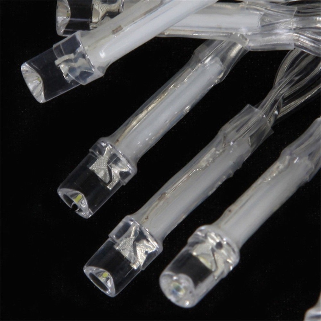 Instalatie de Craciun Tip Perdea Fir Transparent 3 X 2 m 240 Leduri Alb Rece 2783W