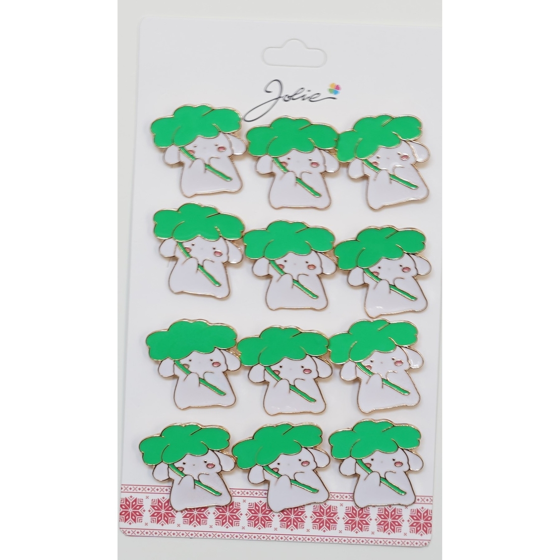 Set 12 Brose Martisor Iepure sub Trifoi