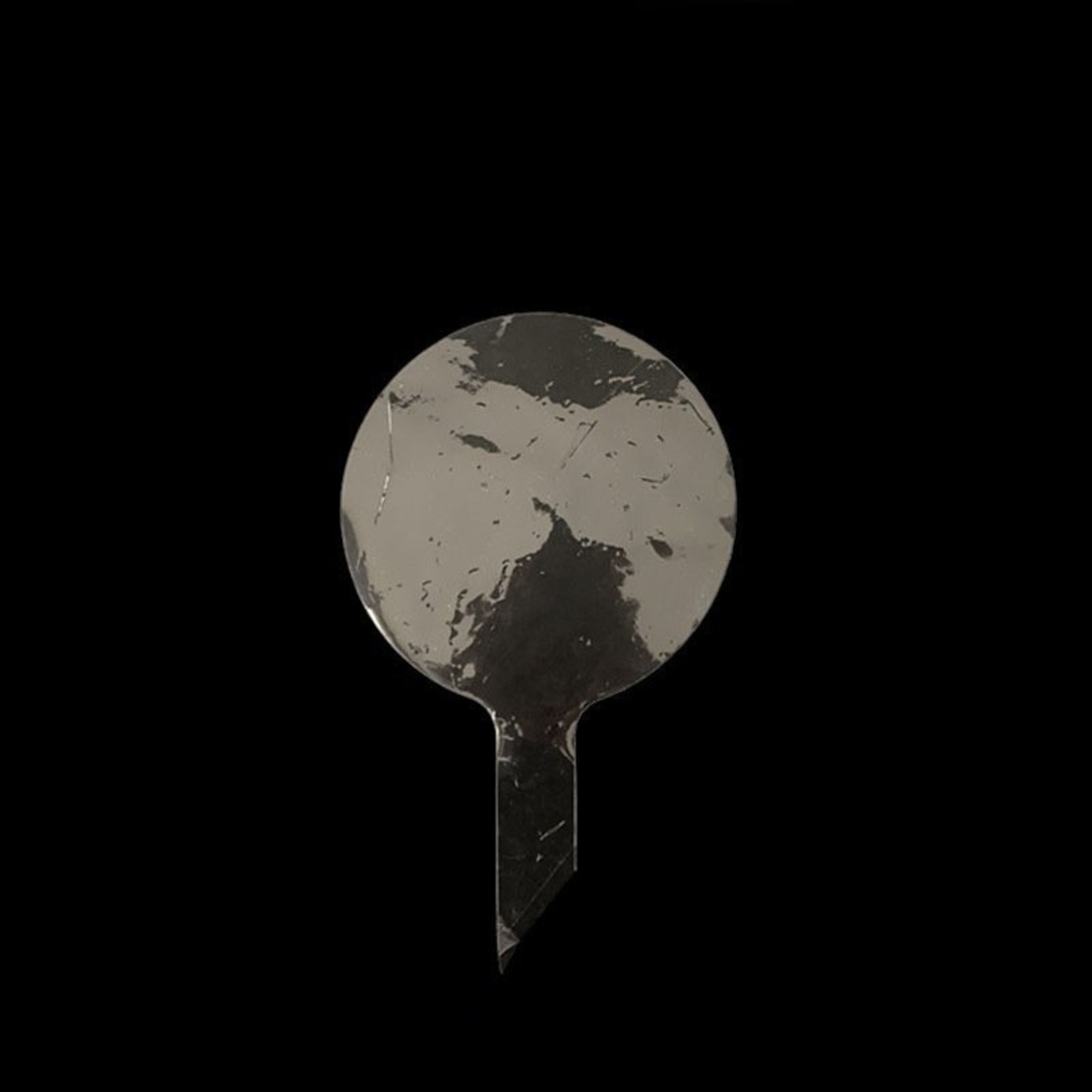 Buchet Decorativ, Flippy, Trandafir in Balon cu Lumini Led, Diametru 35 cm, 2 x Baterii AA (neincluse), Rosu/Negru