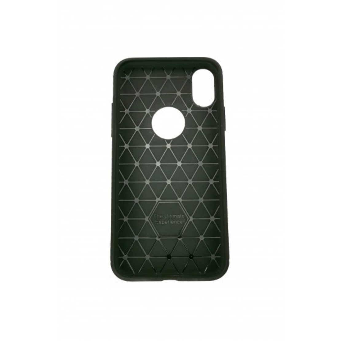 Husa Apple iPhone X Tpu, carbon, Negru