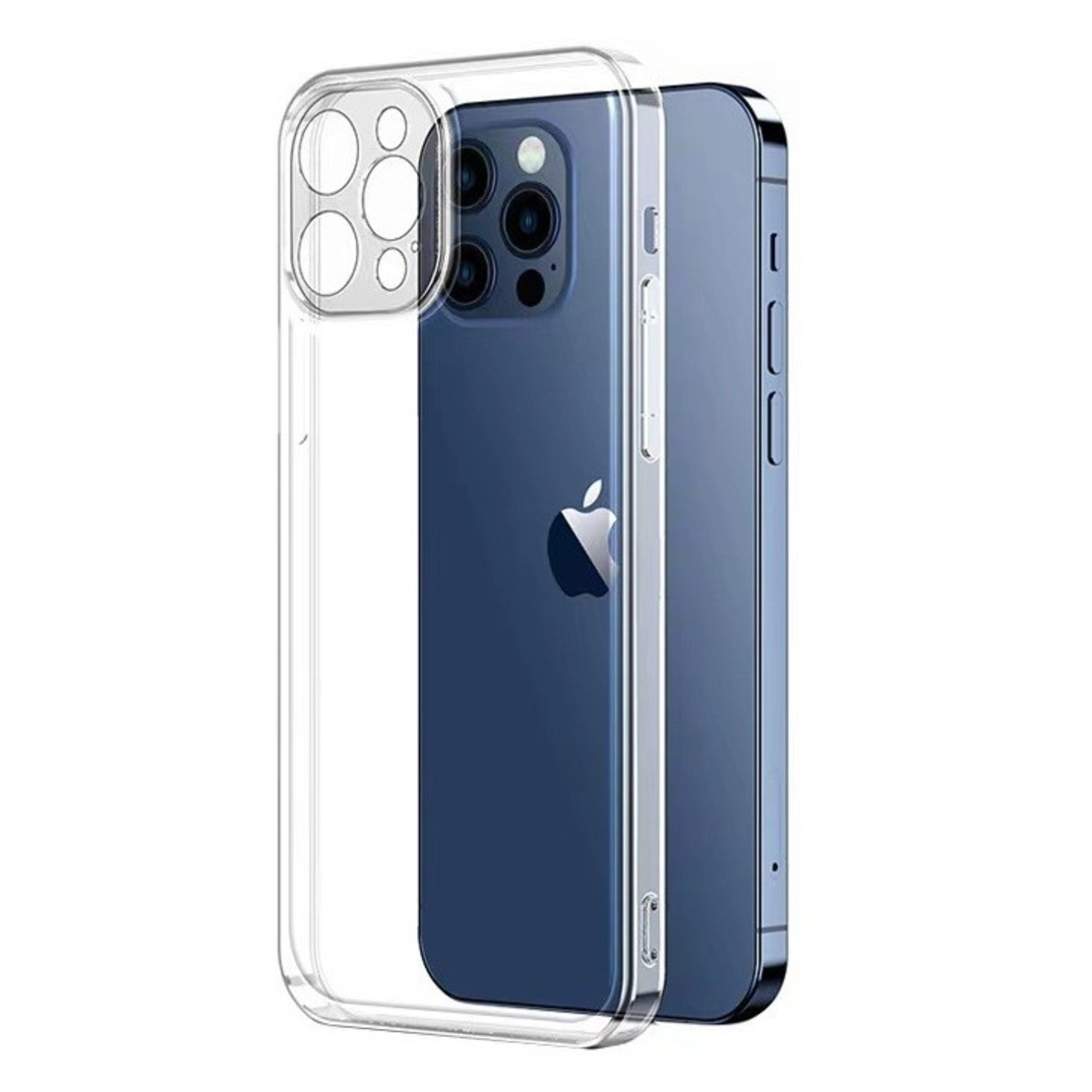 Husa de protectie pentru iPhone 14 Pro, Flippy, Space TPU Transparenta