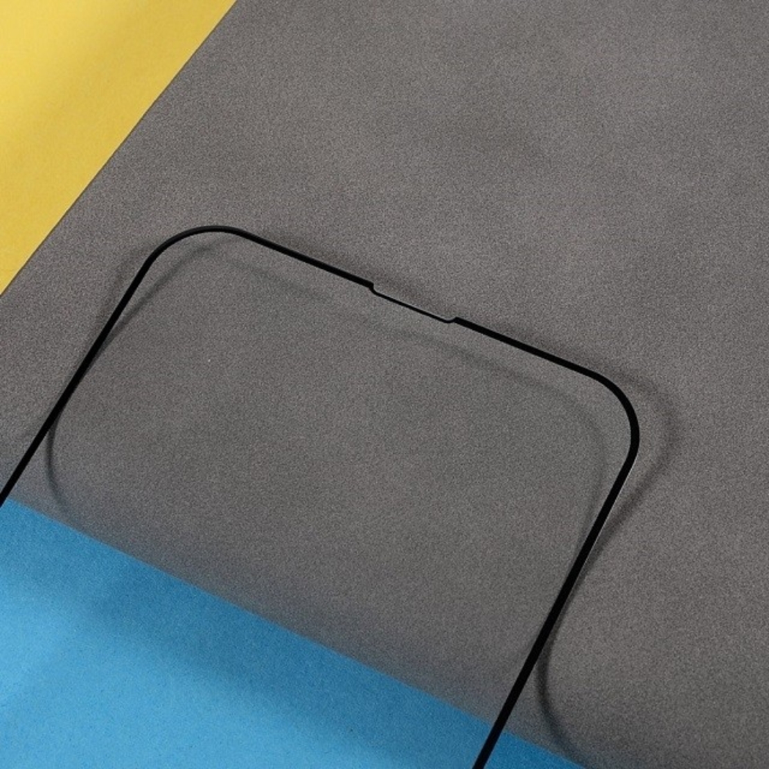 Folie Sticla Flippy® compatibila cu Apple iPhone 14 / 13 / 13 Pro 111D Negru