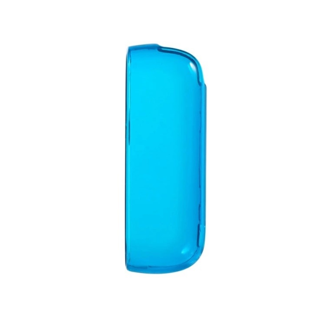 Husa Flippy pentru IQOS Iluma, de Protectie, Anti Soc si Zgarieturi,din Plastic, 12.5 x 4.2 cm, Albastru Transparent