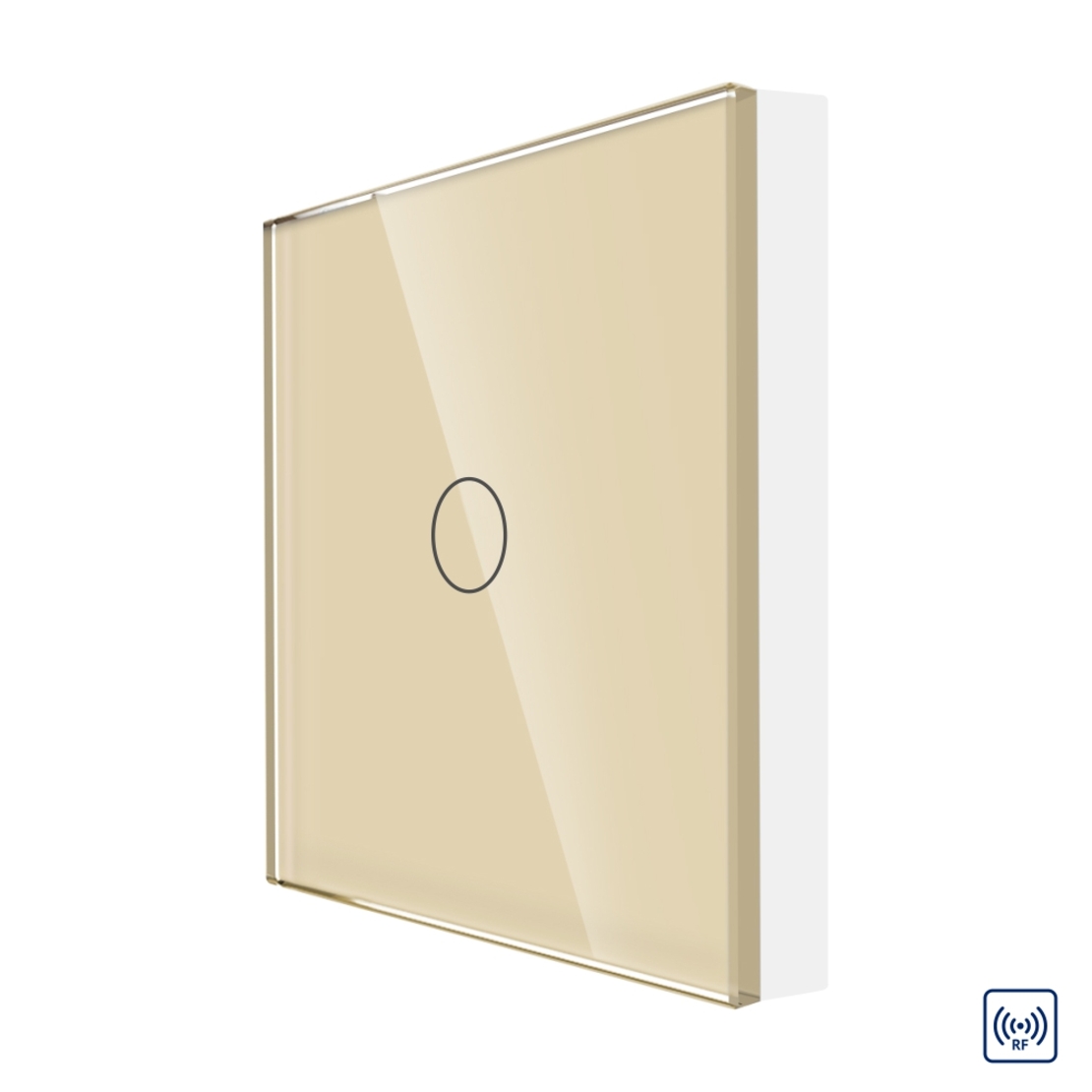 Telecomanda cu Touch Screen si 1 Canal RF433 LUXION, auriu