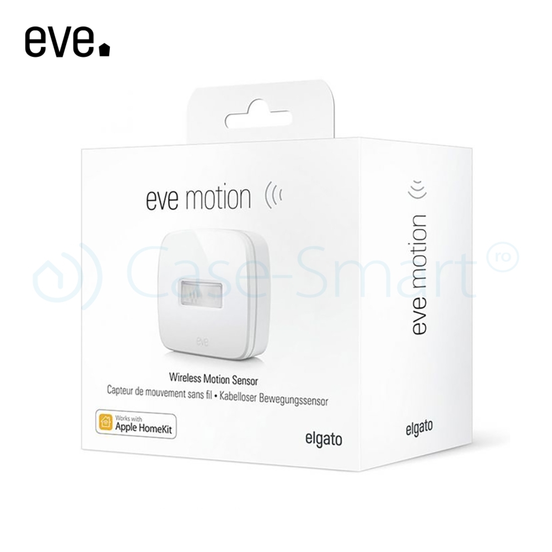 Senzor de miscare Eve Motion, Compatibil cu Apple HomeKit, Wireless