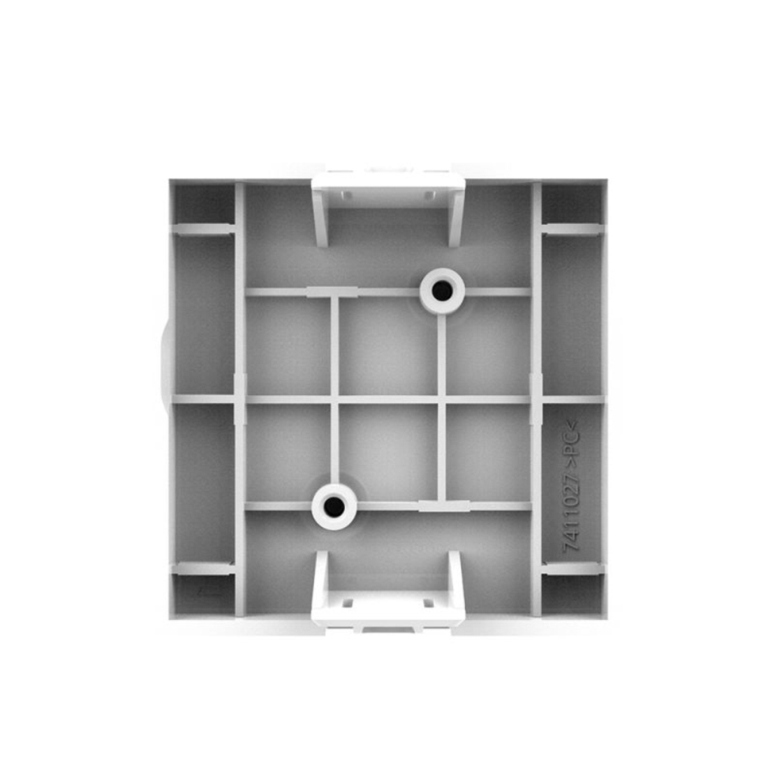 Priza Blank / Goala LIVOLO, 2 Module - Serie Noua, alb