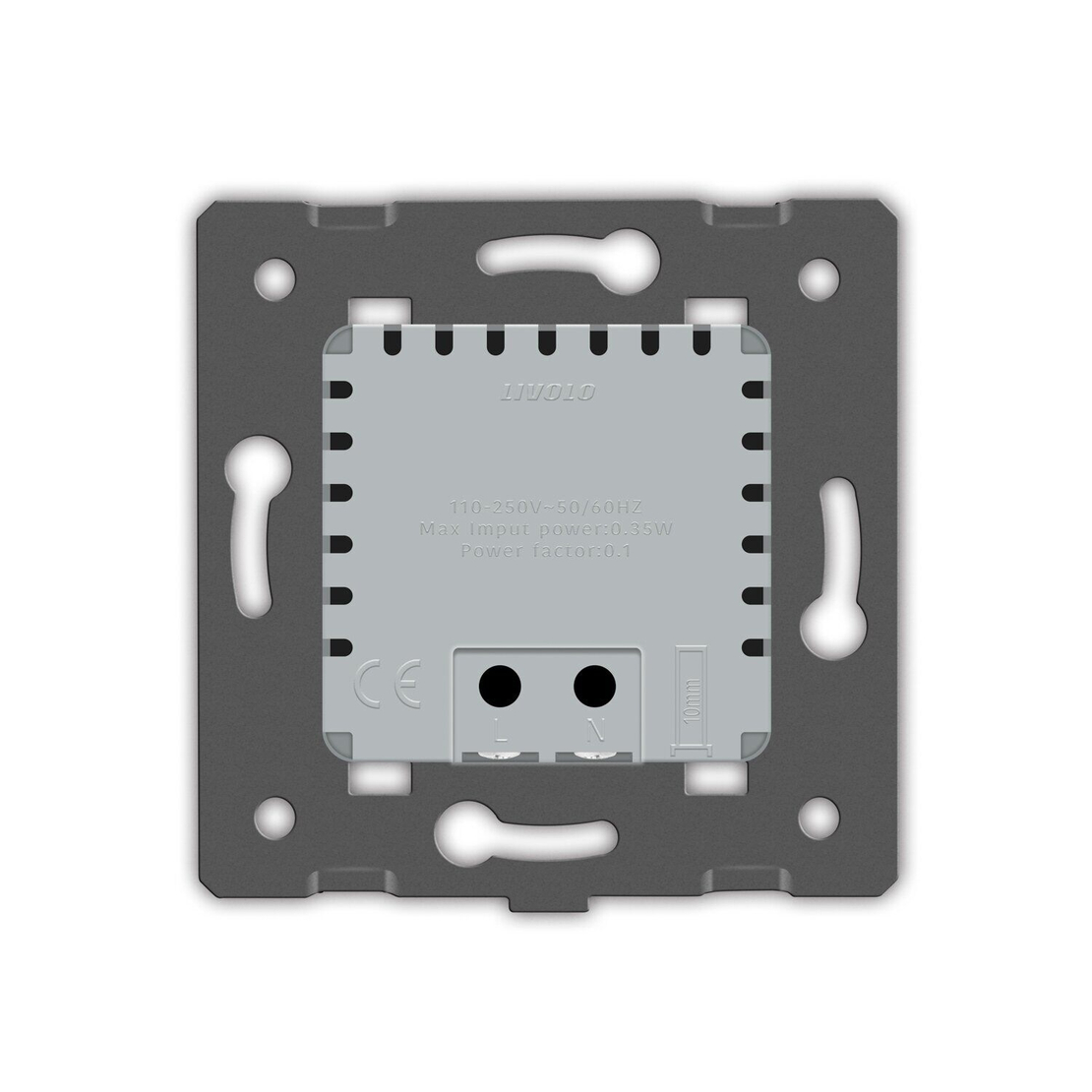 Modul lampa de veghe LED Livolo cu senzor miscare incorporat, auriu