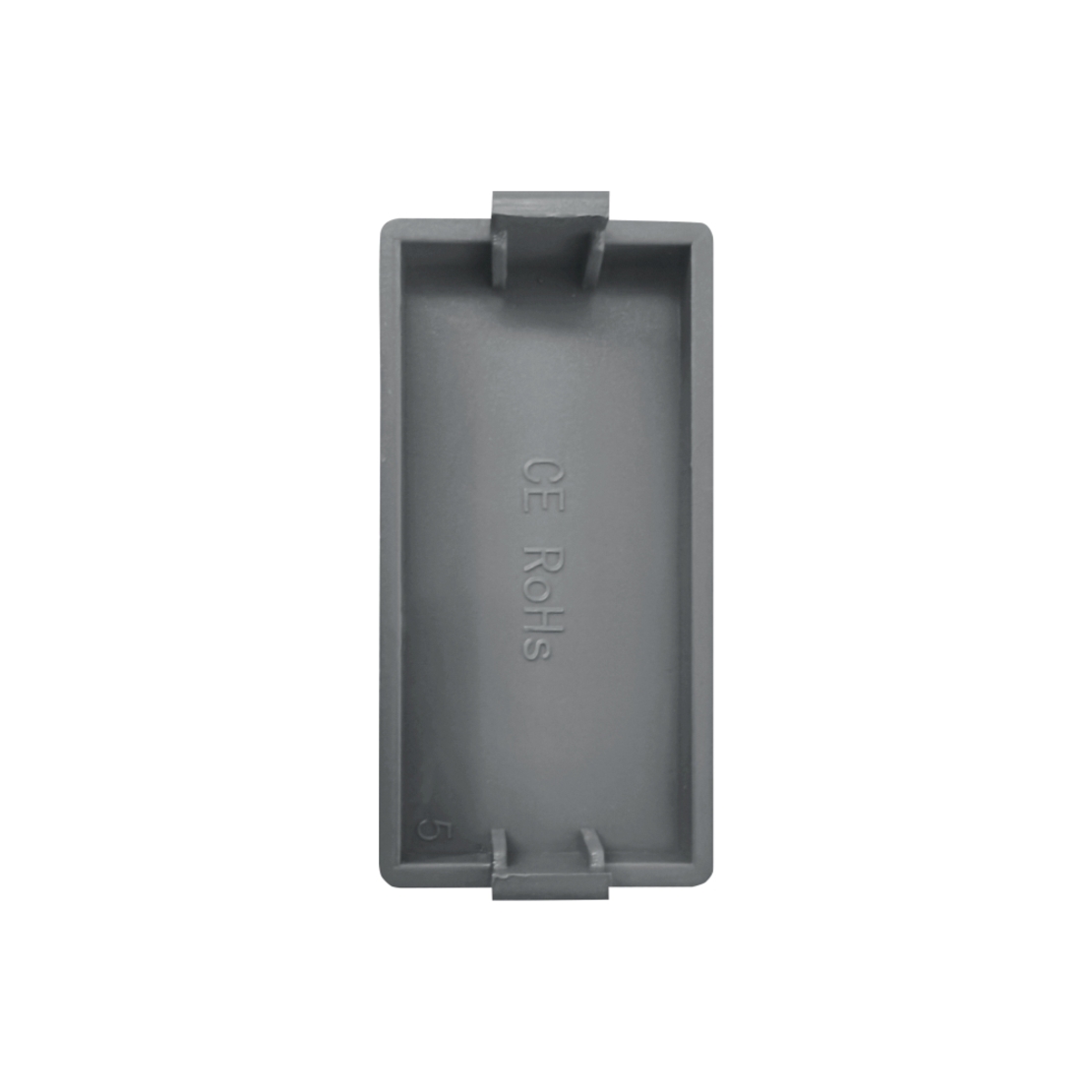 Priza blank/goala 1M LUXION, gri