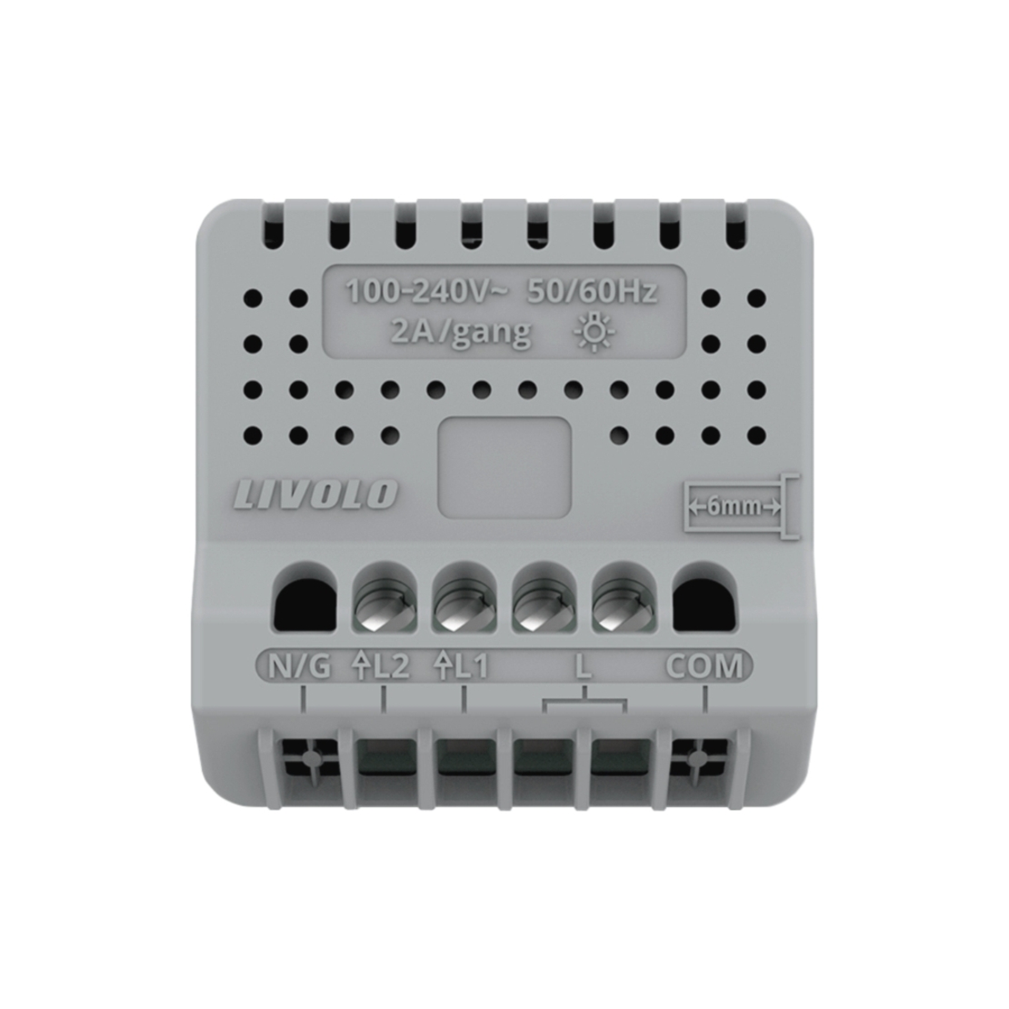 Modul Intrerupator Dublu cu Variator cu Touch LIVOLO - Serie Noua