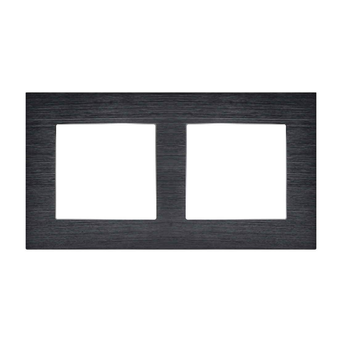 Rama Dubla din Aluminiu LUXION, negru