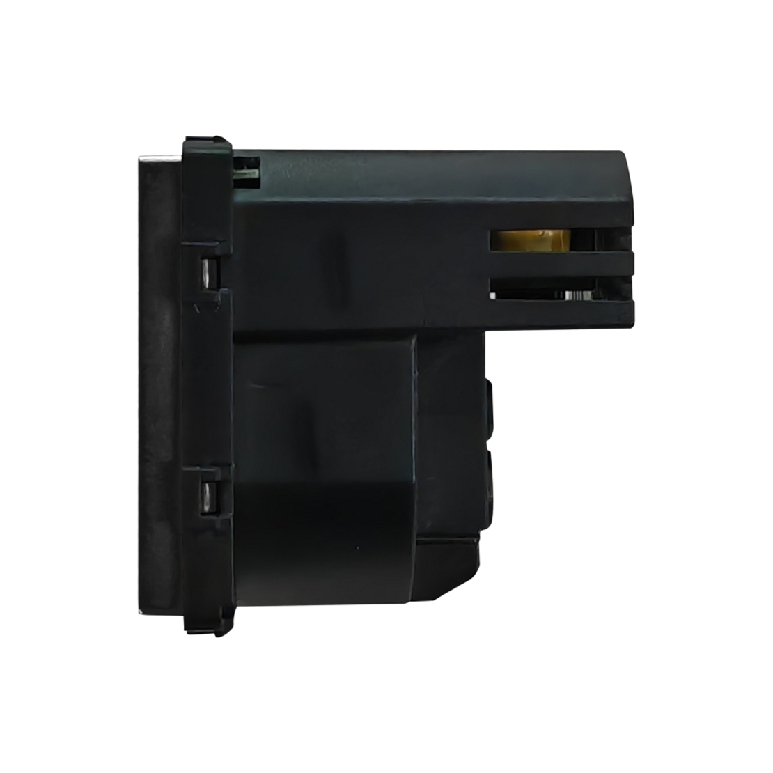 Modul Priza Simpla + USB-A + USB-C LUXION, negru