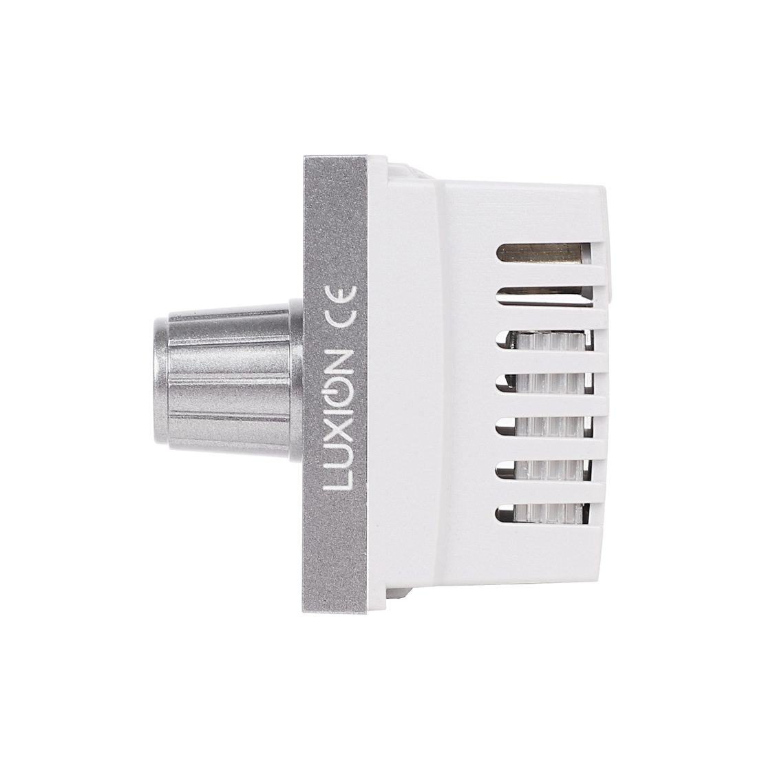 Modul Comutator Pentru Ventilator 1M LUXION, Standard Italian, gri