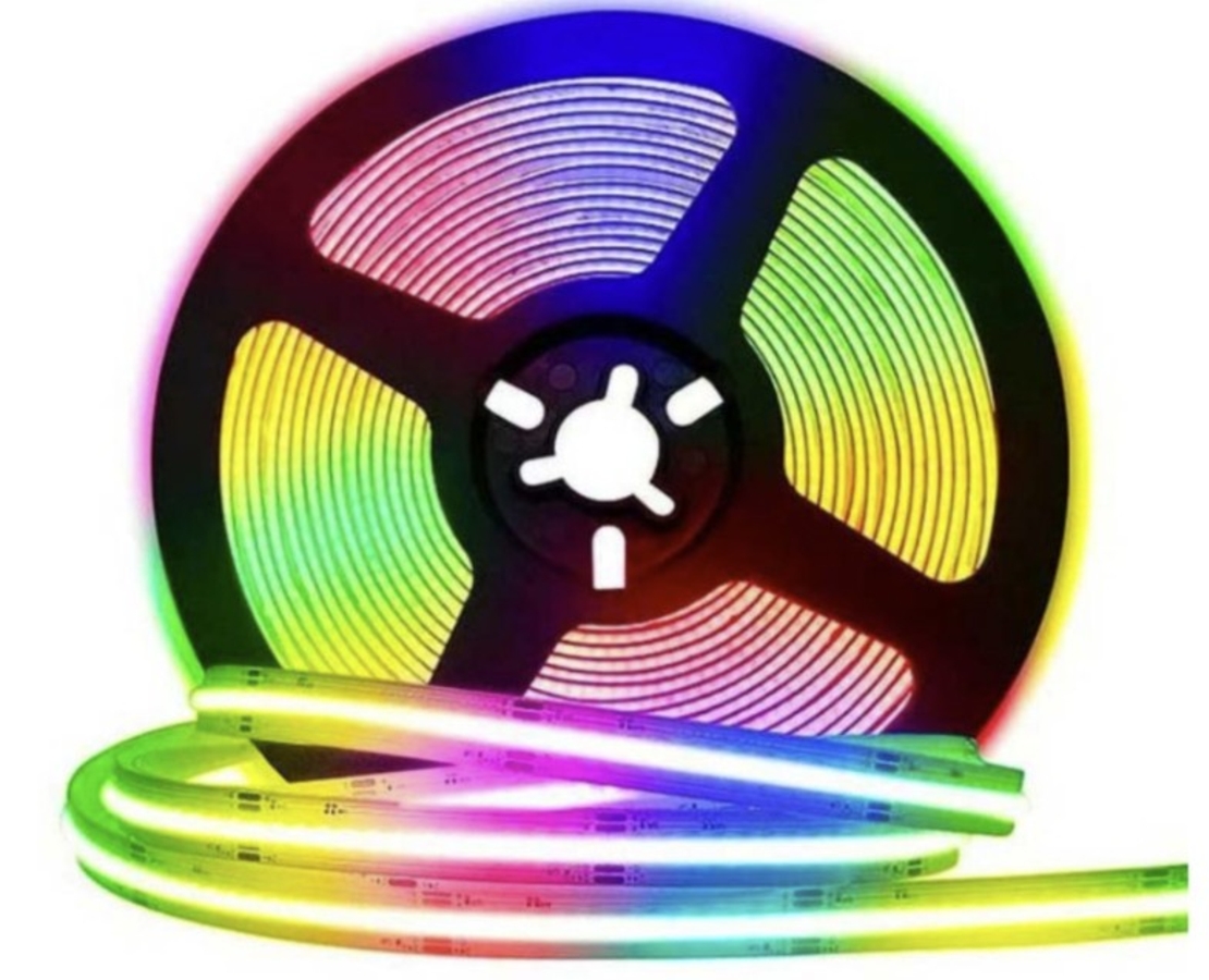 BANDA LED COB RGB 672 LED/m 21W/m 24V (5m/rola)