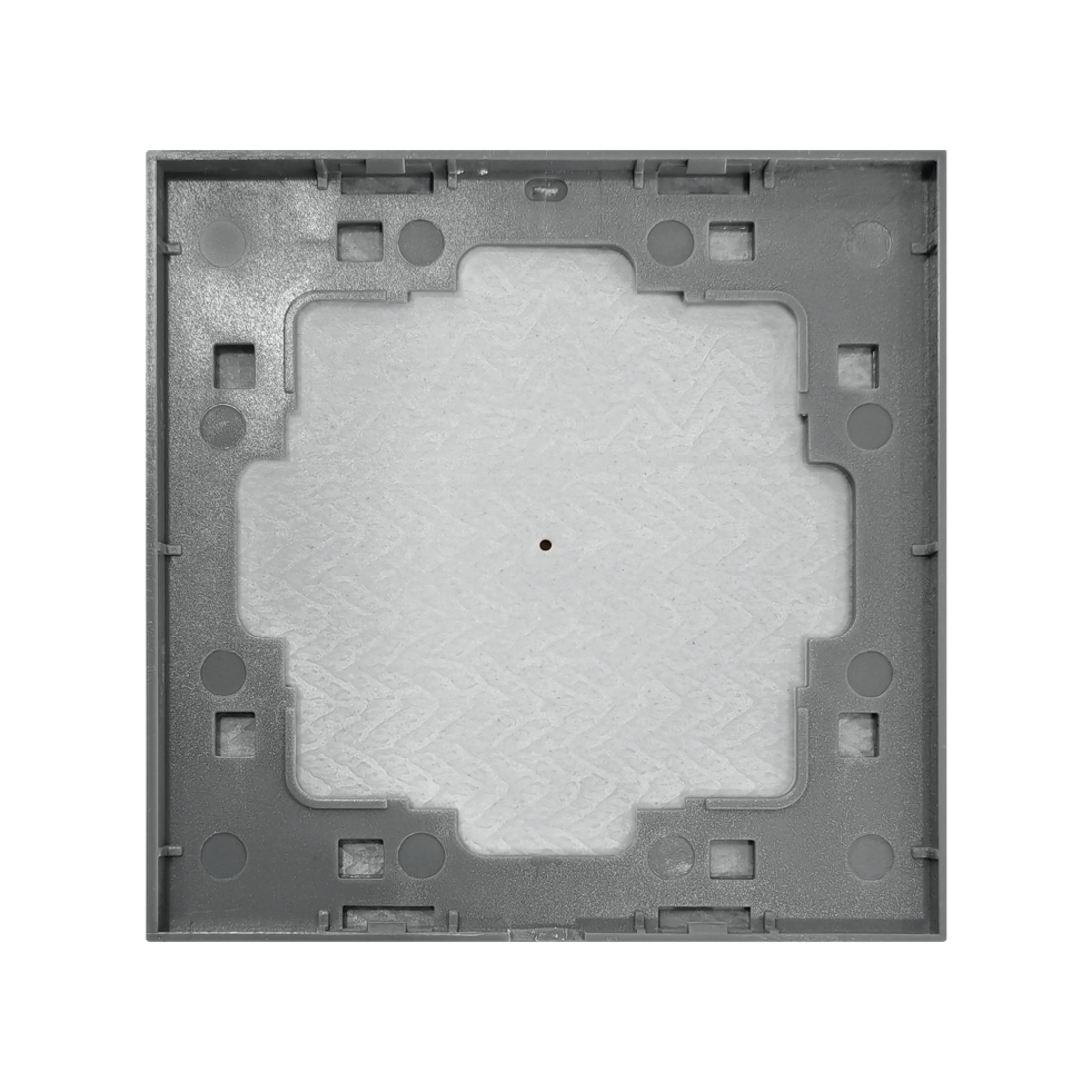 Panou Intrerupator Simplu cu Touch din Marmura LUXION, gri