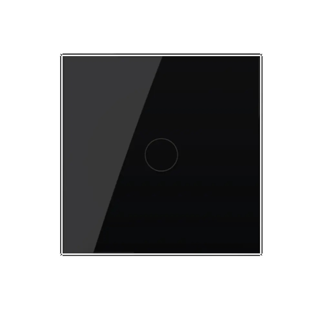 Telecomanda EC Tip Panou Simplu cu Touch LIVOLO din Sticla Securizata, negru