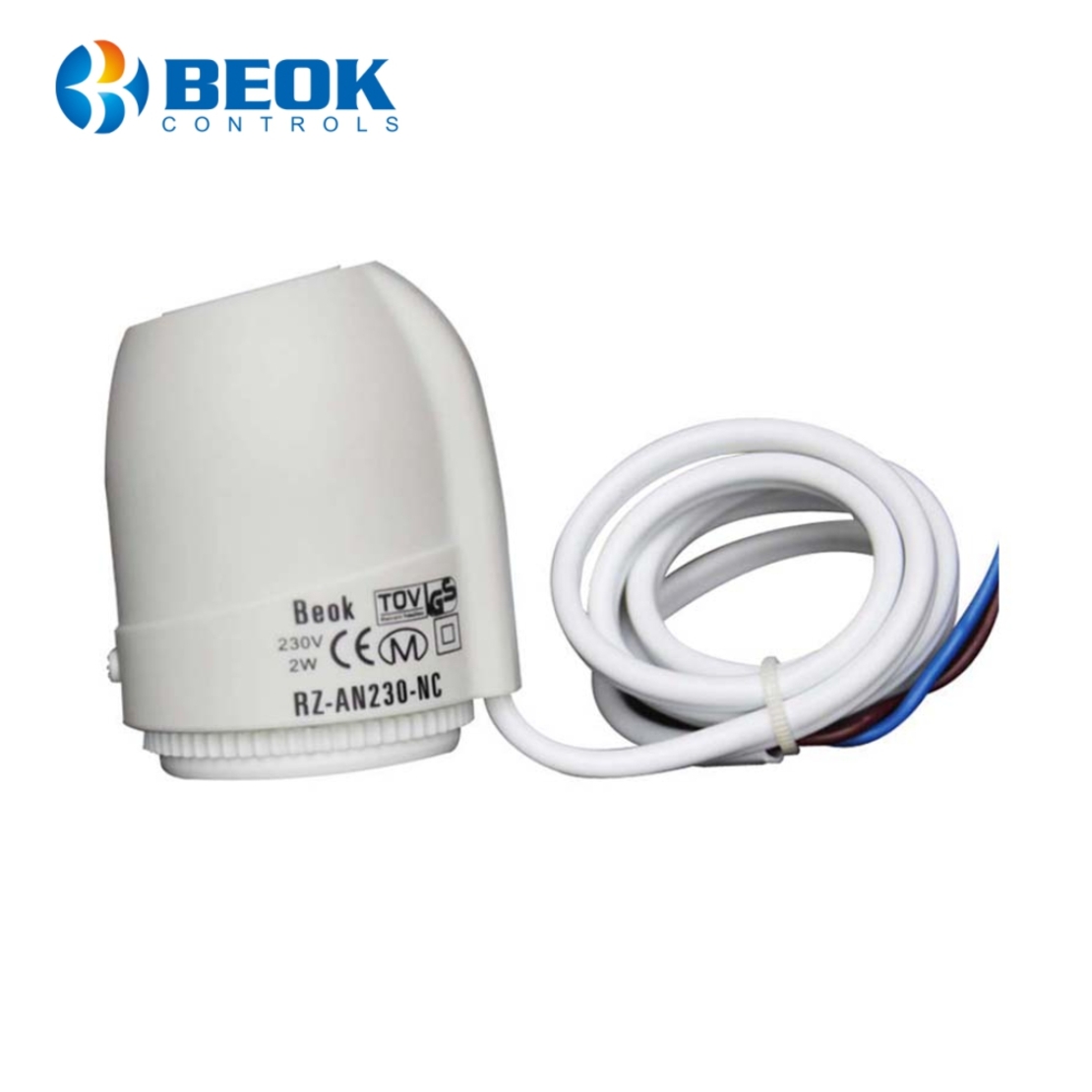 Actuator termic normal inchis BeOk RZ-AN230-NC
