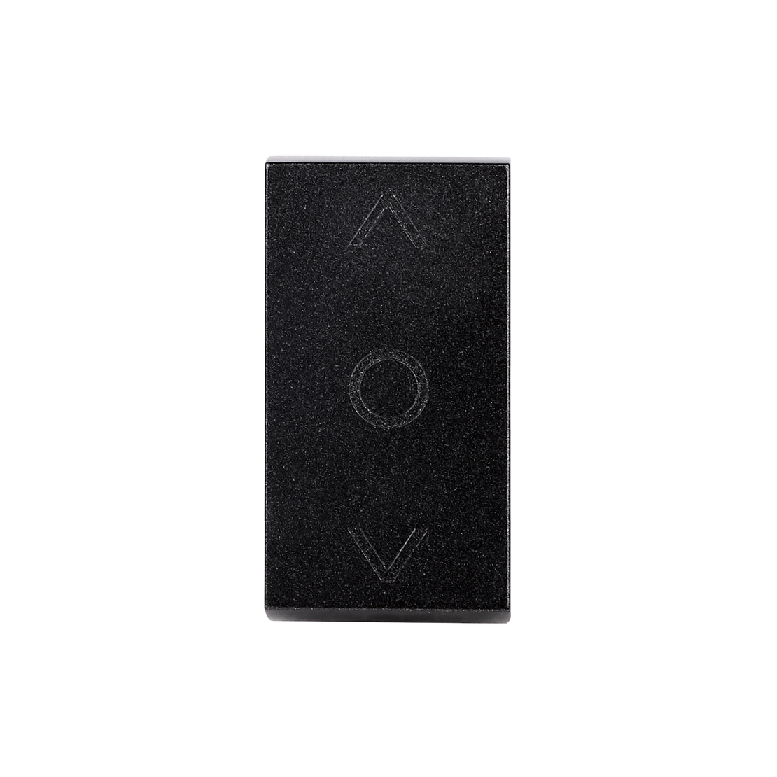 Modul Intrerupator Mecanic Jaluzele 1M LUXION, Standard Italian, negru