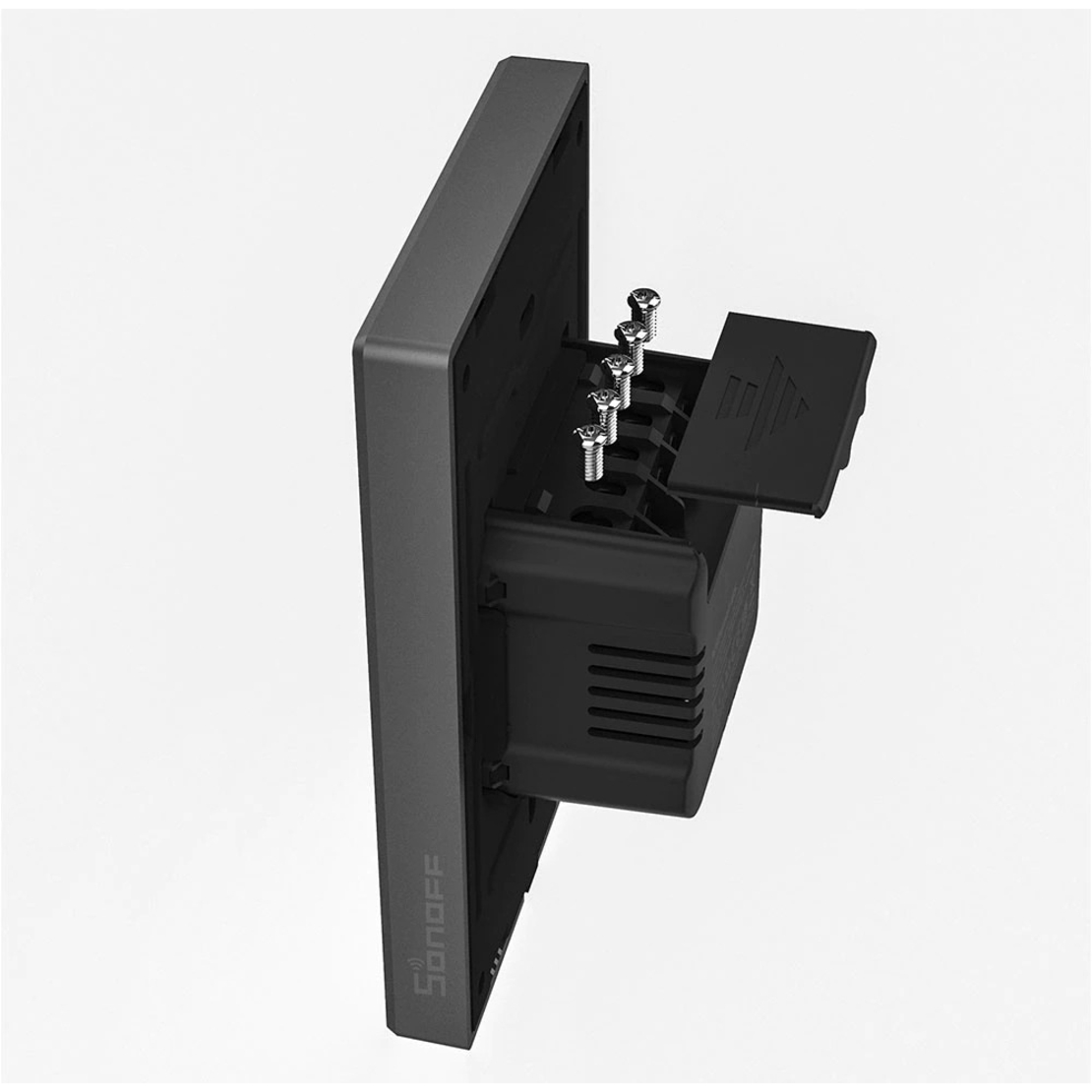 Intrerupator inteligent cu touch si functie termostat Sonoff NS Panel