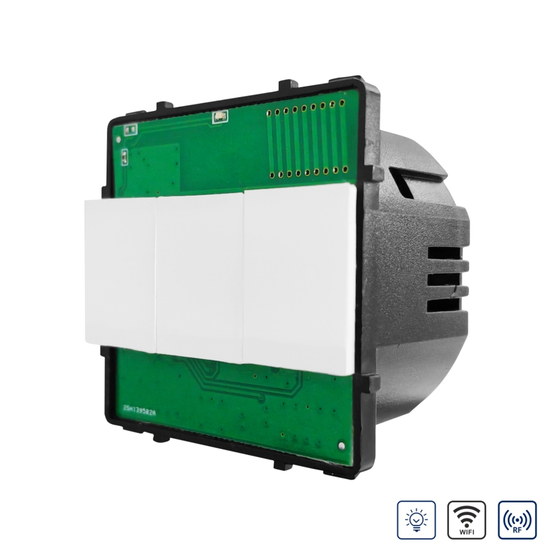 Modul Intrerupator Simplu cu Variator + RF433 cu Touch LUXION