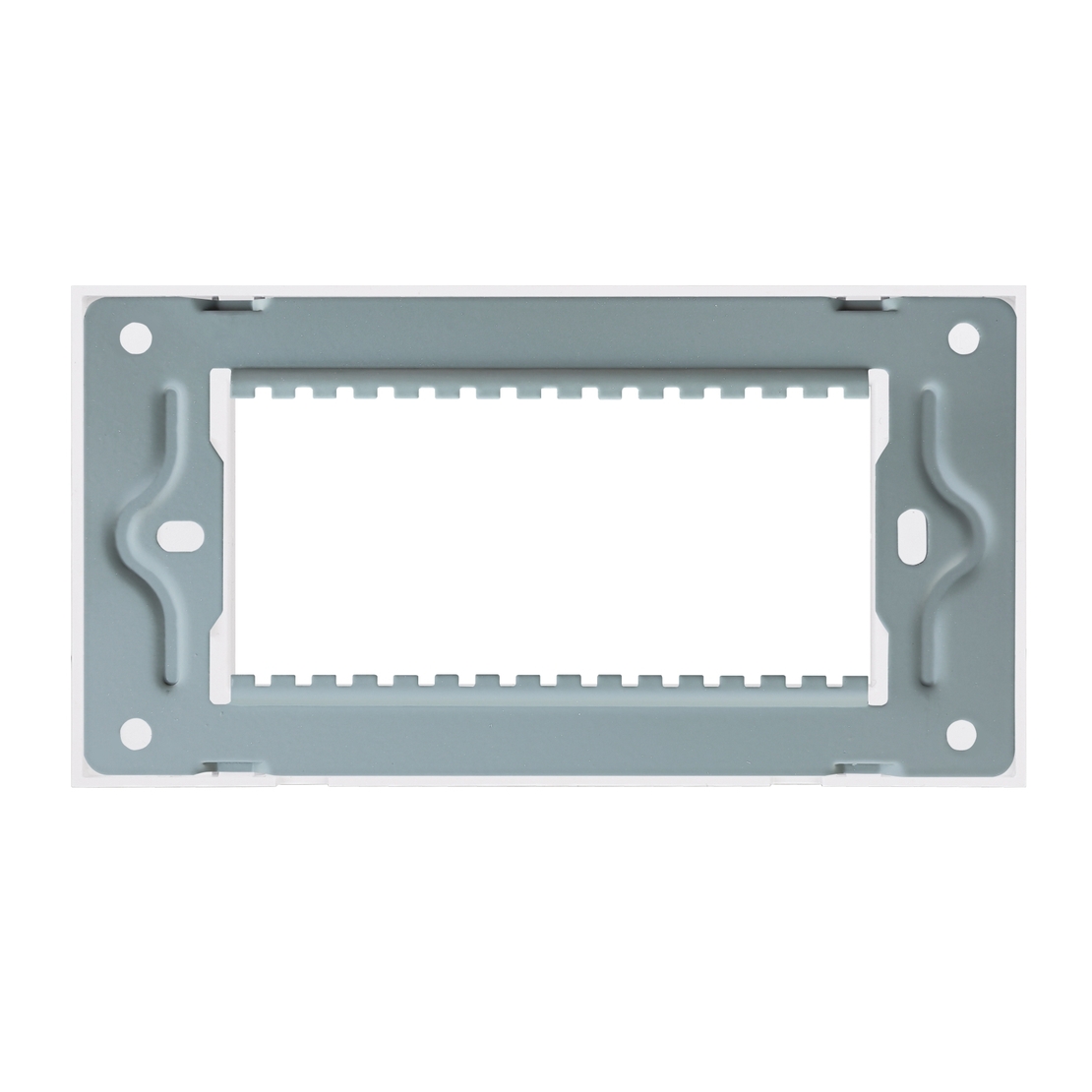 Rama din Sticla Securizata cu Suport 4M LUXION, Standard Italian, alb