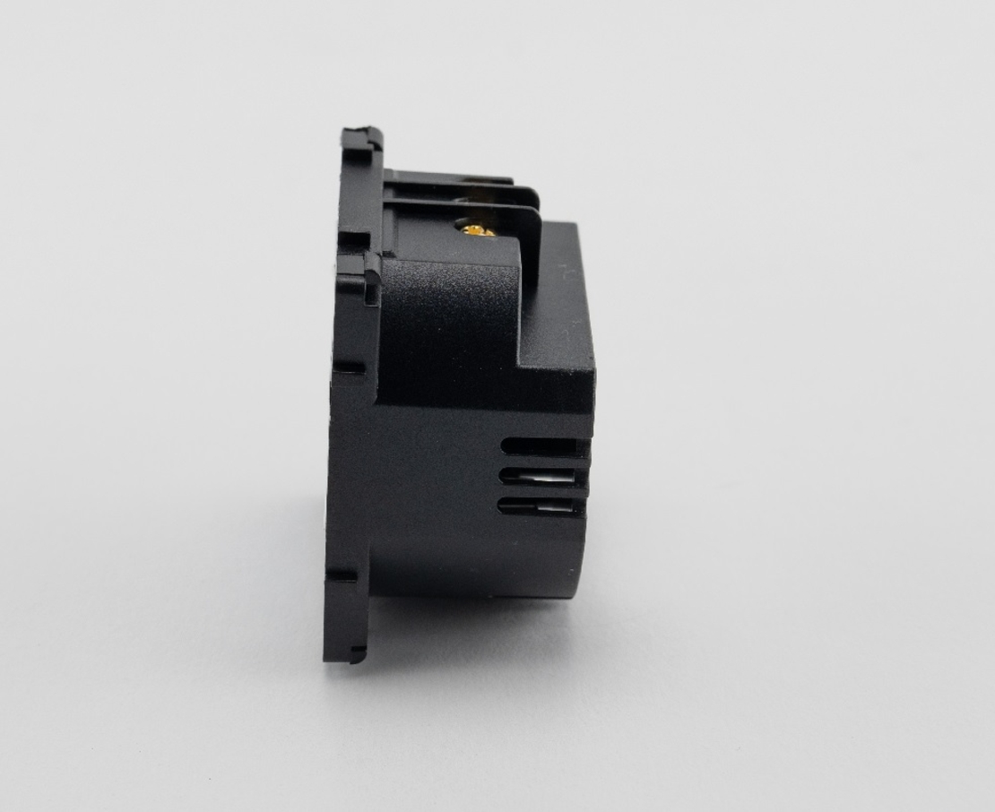 Modul Intrerupator Dublu din Silicon cu Touch LUXION