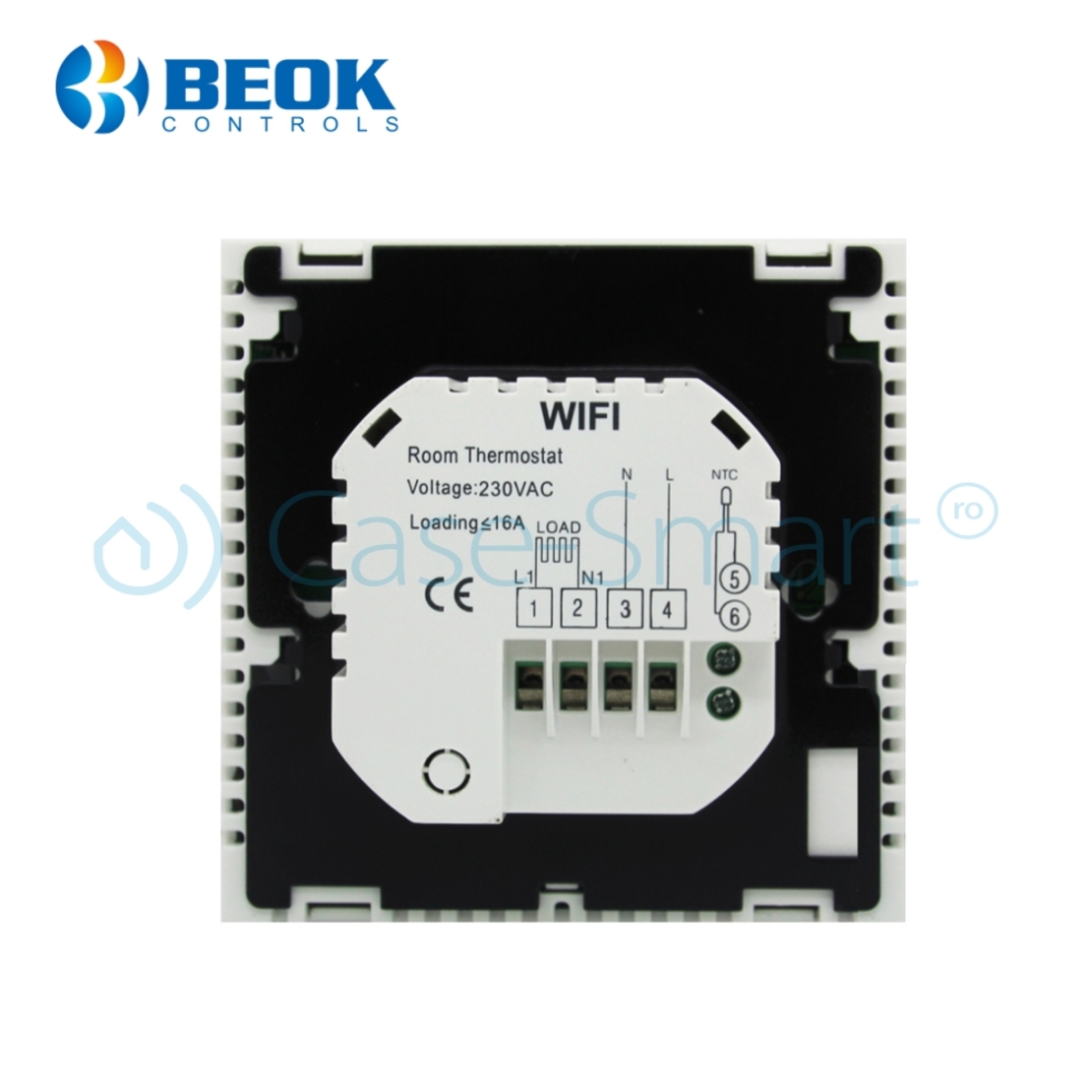 Termostat Wi-Fi pentru incalzirea electrica in pardoseala, Aplicatia mobila Smart Life, BeOk TDS21WiFi-Ep