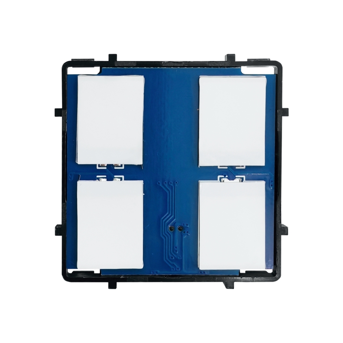 Modul Intrerupator Cvadruplu din Silicon cu Touch LUXION