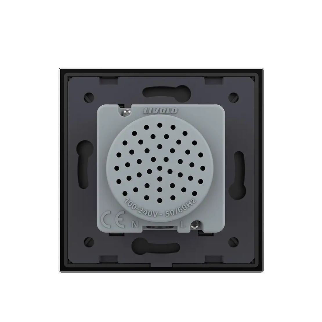 Boxa Bluetooth Livolo cu Rama din Sticla, negru