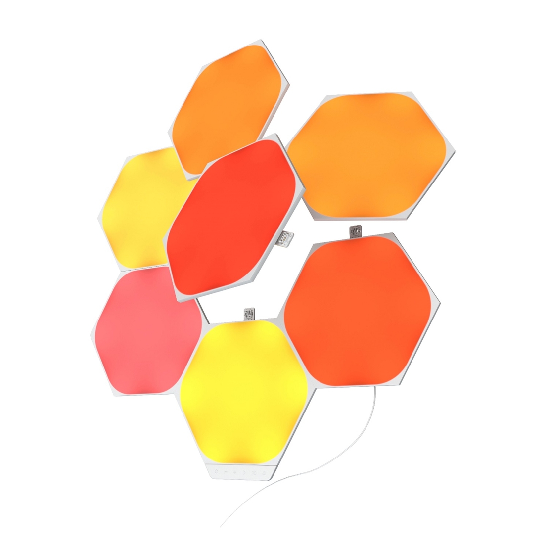 Kit extensie 3 panouri pentru Nanoleaf Shapes Hexagons, 300 Lumeni, LED, 230 V