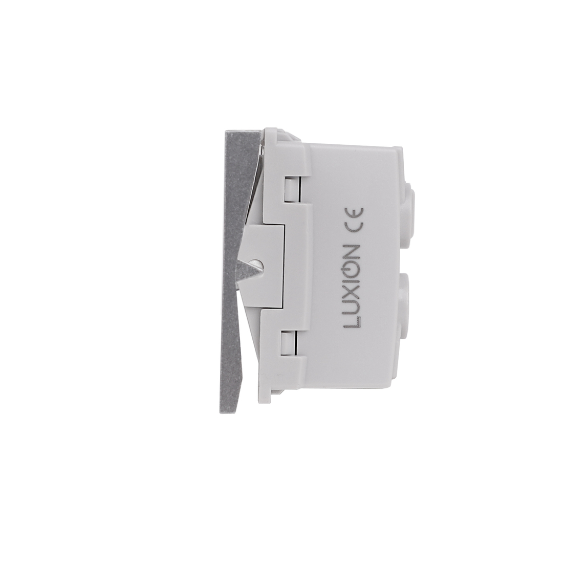 Modul Intrerupator Simplu Cap-Scara Mecanic 3M LUXION, Standard Italian, gri