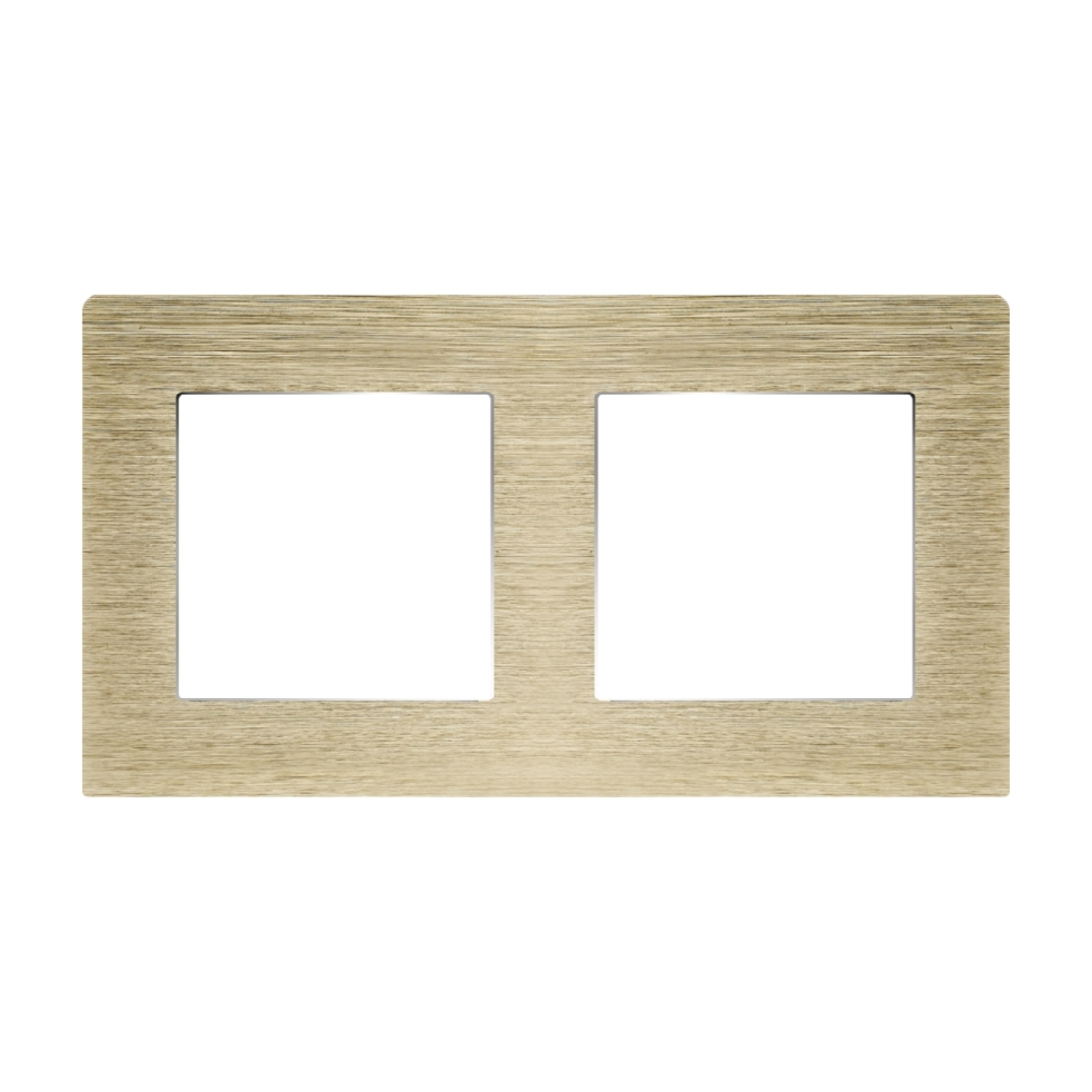 Rama Dubla din Aluminiu LUXION, auriu
