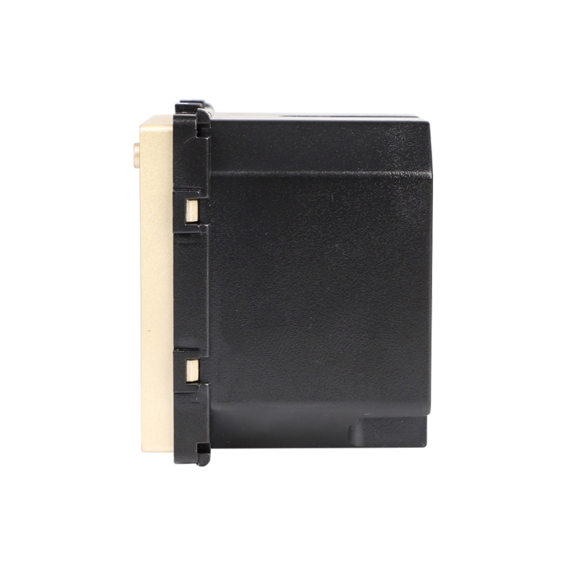 Modul Priza Inteligenta Wi-Fi Fara Rama Din Sticla LUXION, auriu