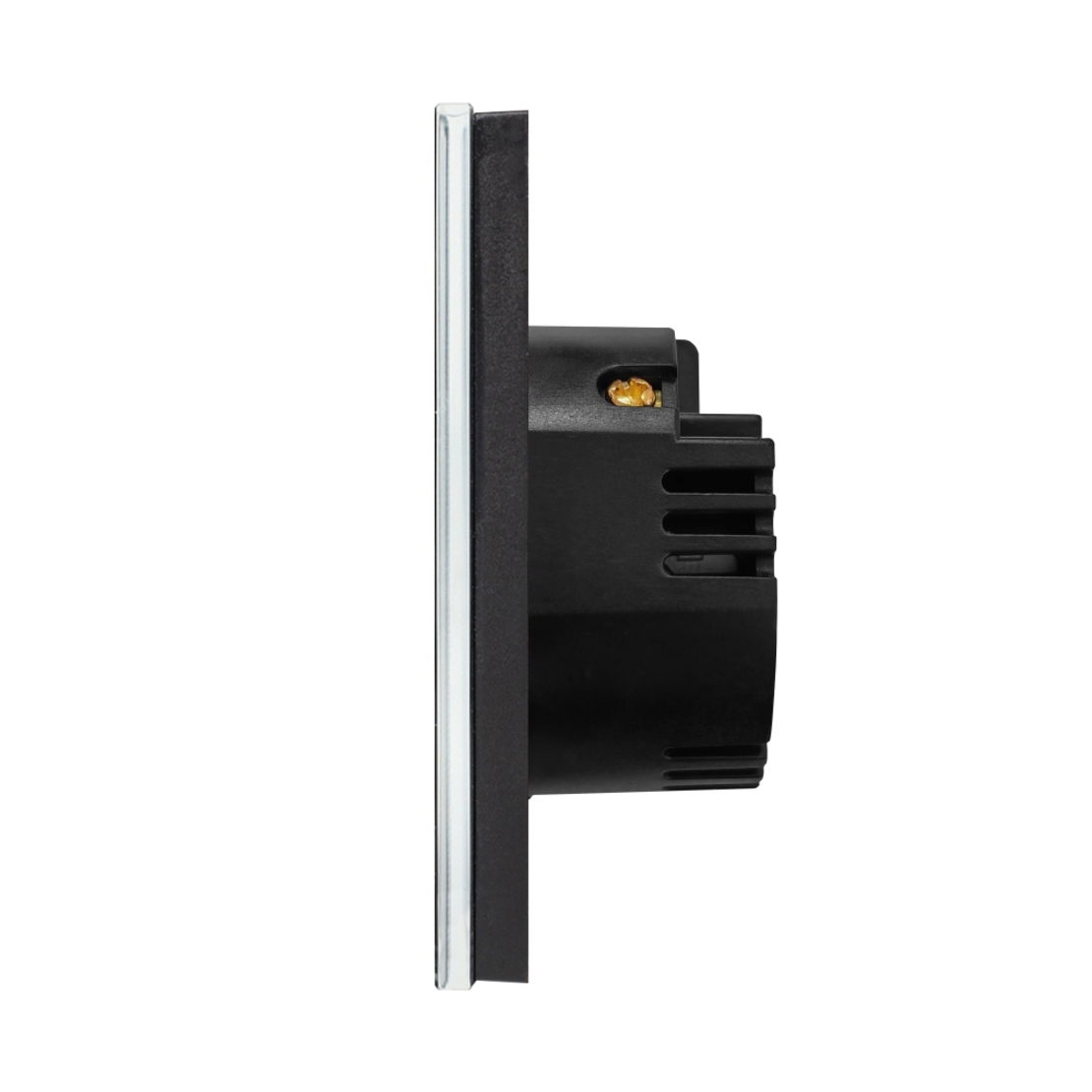 Intrerupator Wi-Fi Draperie cu Touch din Sticla LUXION, negru