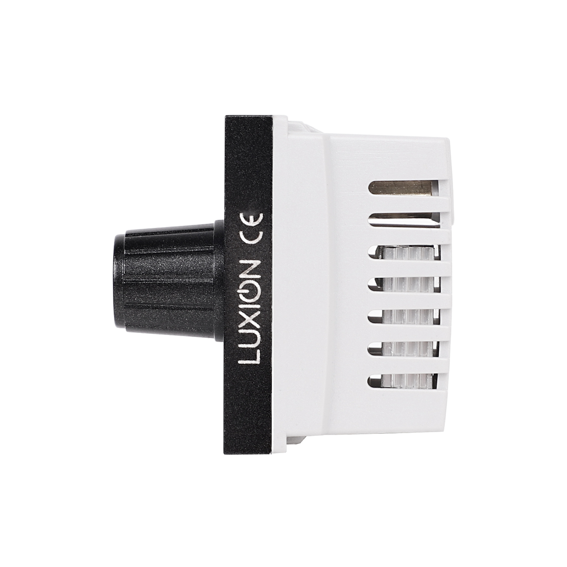 Modul Comutator Pentru Ventilator 1M LUXION, Standard Italian, negru