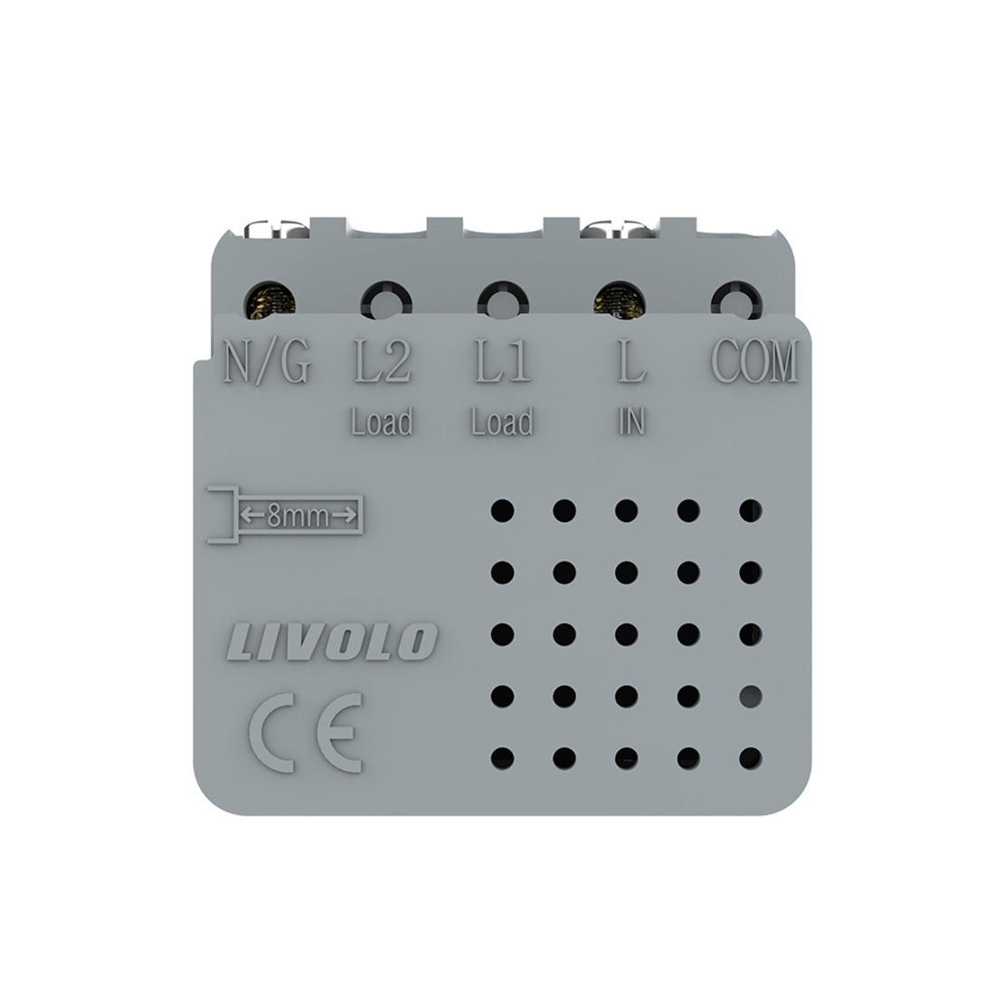 Modul Priza USB Tip C Livolo - Serie Noua, alb