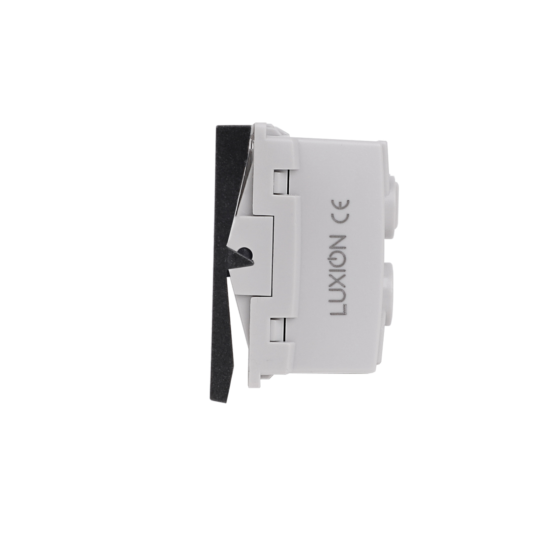 Modul Intrerupator Simplu Cap-Scara Mecanic 3M LUXION, Standard Italian, negru
