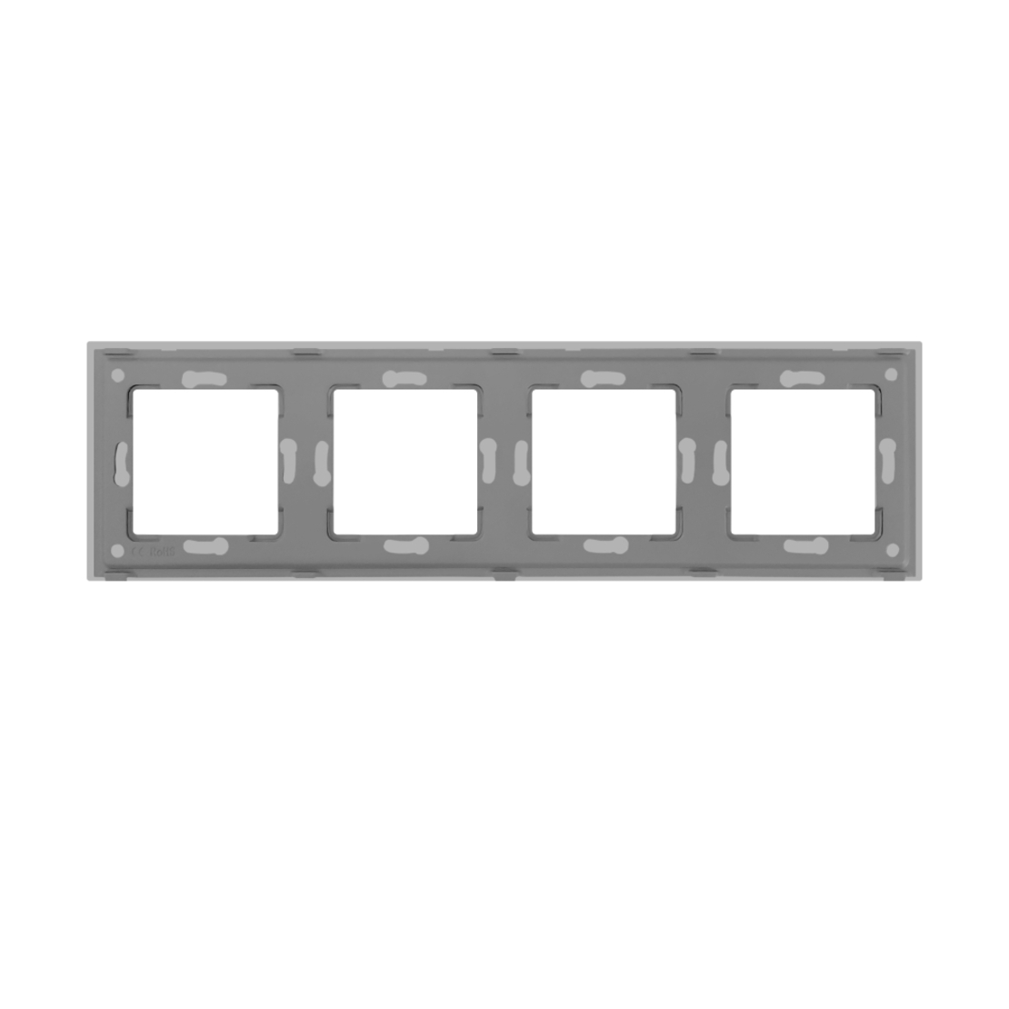 Rama Cvadrupla LUXION Din Sticla, gri