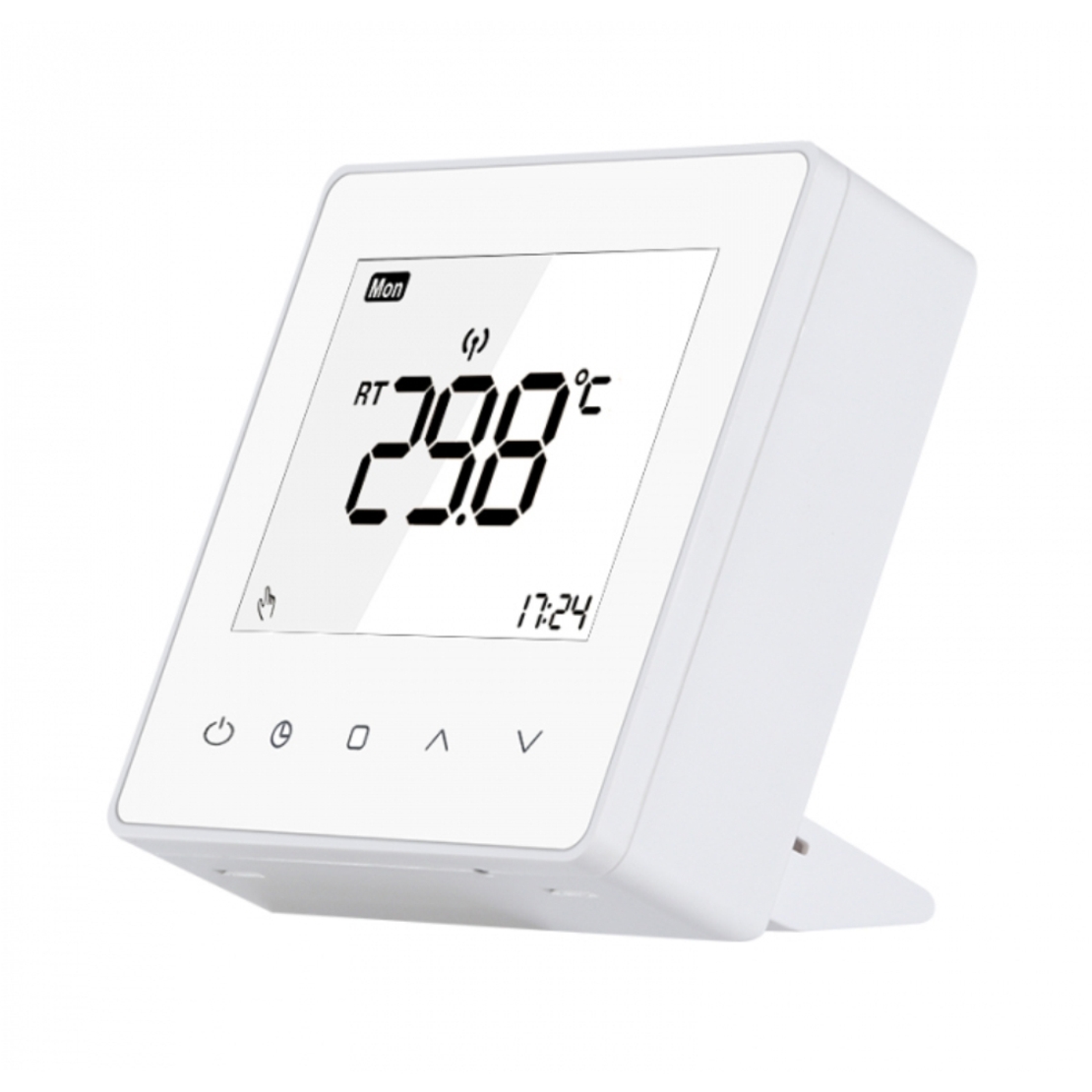 Termostat Luxion TP608RF cu receiver pentru centrala termica pe gaz sau electrica, Programari, Anti-inghet