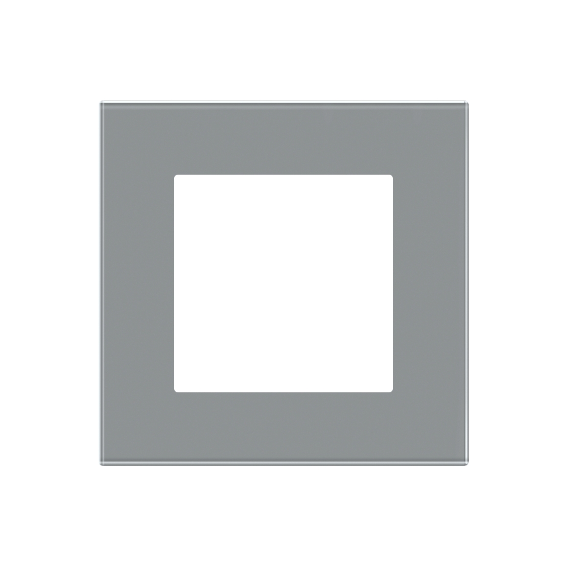 Rama Simpla LUXION Din Sticla, gri