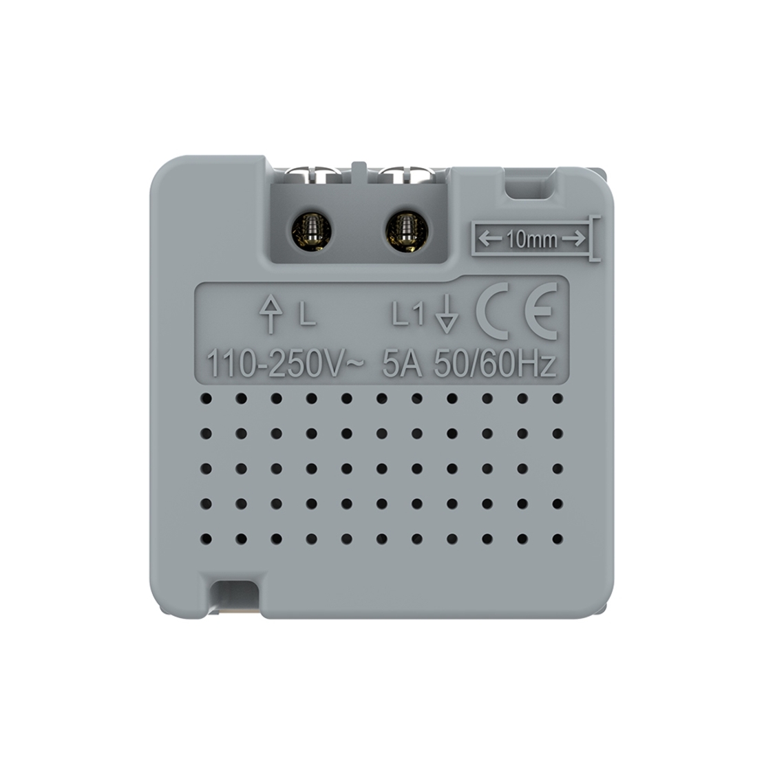 Senzor de miscare PIR Livolo, auriu