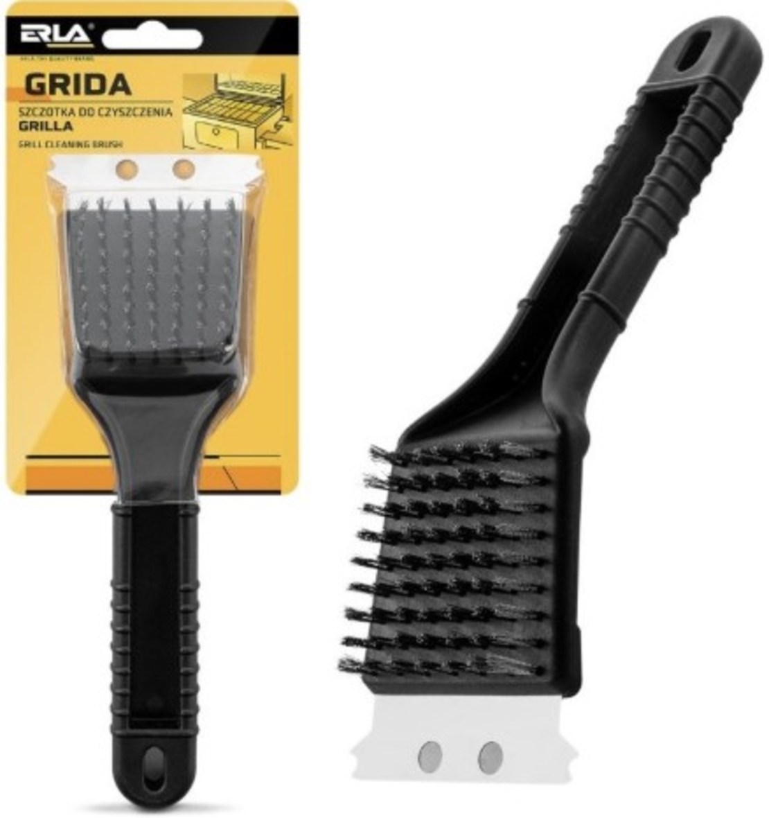 ERLA GRIDA - Perie curatat grilele gratarului