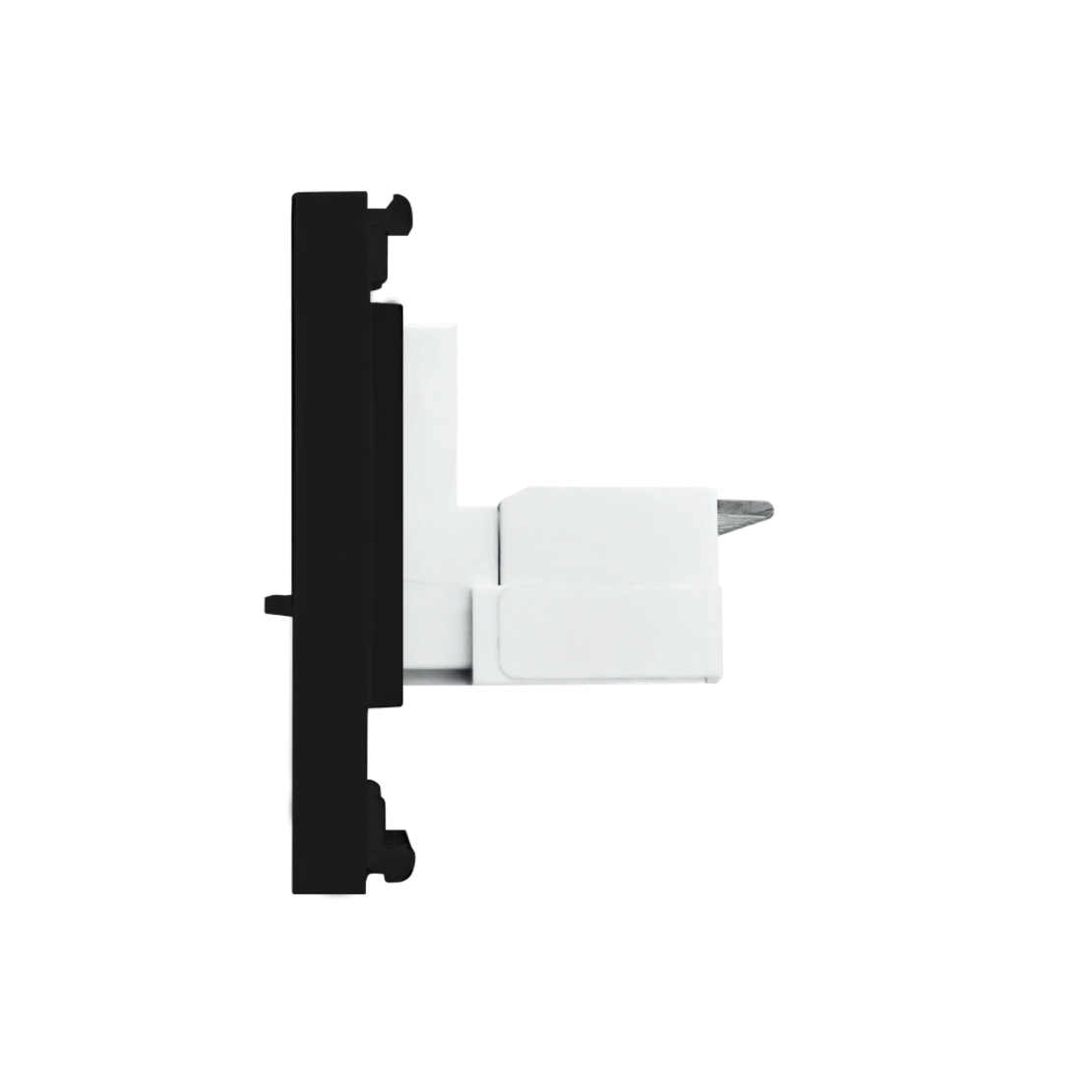 Modul Priza Internet CAT6 RJ45 1M LUXION, negru